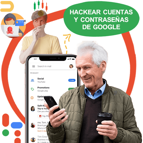 Hackear cuentas y contraseñas de Google